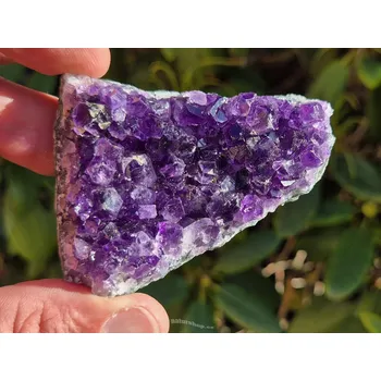 Přírodní kámen Ametyst drúza Uruguay 90g