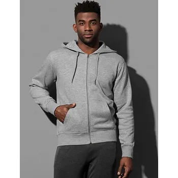 Stedman® Sweat Jacket Select Barva: Šedá, Velikost: L G_S5610