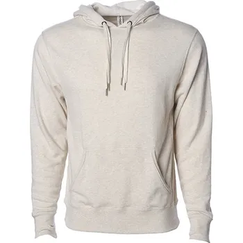 Pánská mikina Independent Unisex francouzský froté svetr s kapucí střední váhy Barva: Oatmeal Heather, Velikost: XL G_NP304