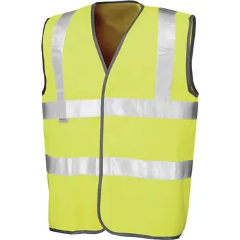 Pánská bunda Result Bezpečnostní Hi-Vis vesta a využívající 3M™ Barva: Fluorescent Yellow, Velikost: 3XL G_RT21A
