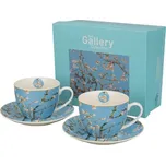 Mandlový květ – sada 2 cappuccino šálků