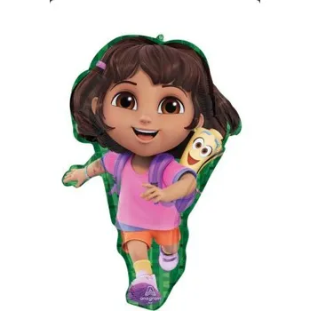 Balónek Dora cestovatelka 50x78cm - fóliový balónek