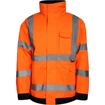 Pánská softshellová bunda Korntex Prémiová Hi-Vis bunda do deště Tampere Barva: Signal Orange, Velikost: L G_KX804