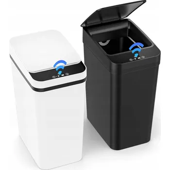 Odpadkový koš AUTOMATICKÝ BEZDOTYKOVÝ ODPADKOVÝ KOŠ S ČIDLEM POHYBU DO KUCHYNĚ 12L