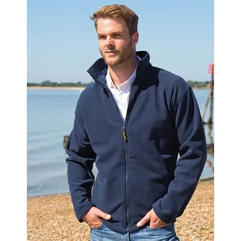 Pánská softshellová bunda Result Vysoce kvalitní mikrofleecová bunda Horizon Barva: Šedá, Velikost: L G_RT115