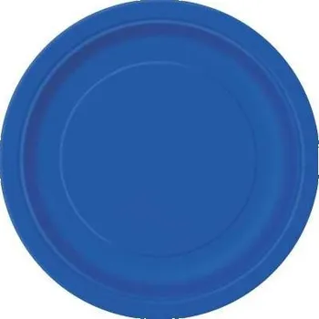 Talíř Talířky papírové EKO - Královská modrá 23cm, 8ks