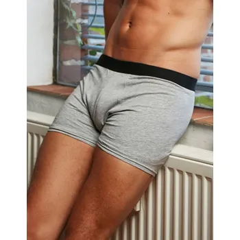 Boxerky Build Your Brand Pánské boxerky 2 balení Barva: Šedá, Velikost: XL G_BY132