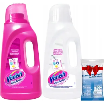 Odstraňovač skvrn Vanish Oxi Odstraňovač Skvrn na Barevné a Bílé Prádlo 4L