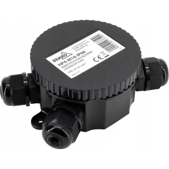 Elektrická zásuvka Hermetická Elektrická Zásuvka Bemko černá