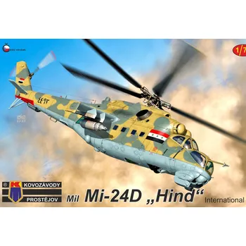 Plastikový model 1:72 Mil Mi-24D Hind „International“