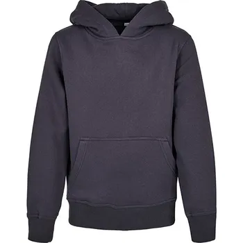 Dívčí mikina Build Your Brand Dětská mikina s kapucí v bio kvalitě Barva: navy, Velikost: 122/128 G_BY185