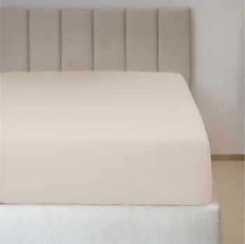 Prostěradlo Jiří Polášek Napínací jersey prostěradlo šampáňo č. 27 Velikost: 90x200 na výšku 15-18 cm N