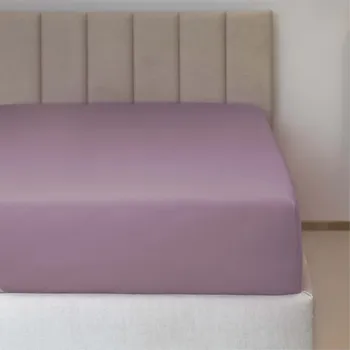 Prostěradlo Jiří Polášek Napínací jersey prostěradlo šeříkové č. 63 Velikost: 160x200 na výšku 19-22 cm