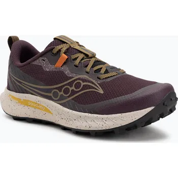 Pánská móda Pánské běžecké boty Saucony Peregrine 15 wine/kodiak