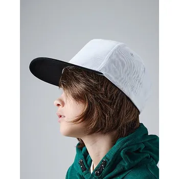 Módní doplněk Beechfield Snapback pro mládež Barva: Černá, Velikost: One Size G_CB615