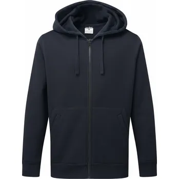 Pánská mikina PORTWEST B312 / Mikina s kapucí na zip - navy XL