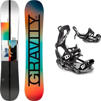 Snowboard Gravity Symbol 25/26 pánský snowboard + Raven Fastec FT360 black vázání 153 cm + XL (EU 43-46) + DÁREK + Doprava ZDARMA