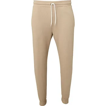 Canvas Unisex Sponge Fleece Jogger tepláky Barva: Tan, Velikost: XS G_CV3727