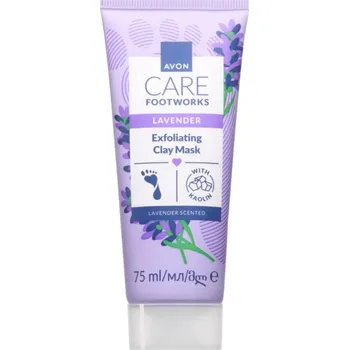 Péče o nohy Avon Care Footworks exfoliační maska na chodidla 75 ml