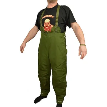 Pánské kalhoty Kalhoty ŠVÉDSKÉ motorkářské zateplené ZELENÉ vel.54