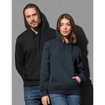 Pánská mikina Stedman® Unisex mikina s kapucí Select Barva: Šedá, Velikost: XXL G_S5600