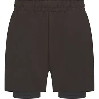 Pánské kraťasy Tombo Pánské dvouvrstvé sportovní kraťasy Barva: black, Velikost: XXL G_TL615