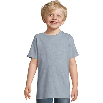 Pánské tričko SOL´S Dětské tričko s kulatým límečkem Regent Fit Barva: Hnědá, Velikost: 2 years (86/94) G_L149K