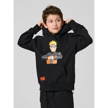 Chlapecká mikina Sinsay - Mikina s potiskem Naruto - černá - 594DW-99X - 594DW-99X-170