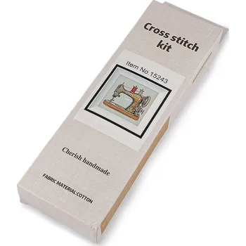 Vyšívací vzor Sada na vyšívání s předtištěným motivem - 6 viz foto šicí stroj