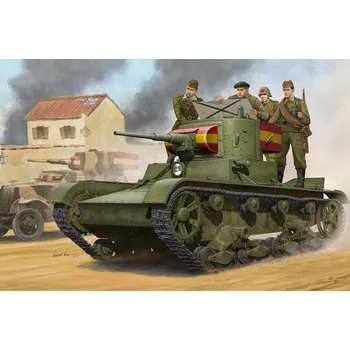 Plastikový model Soviet T-26 Light Infantry Tank Mod.1935 - Hobby Boss 82496