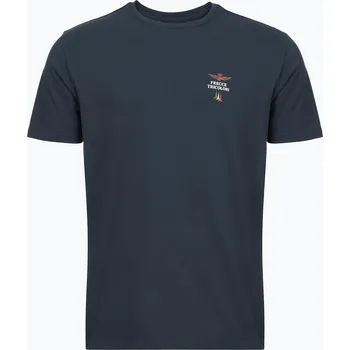 Pánské tričko Pánské tričko Aeronautica Militare AM1UTI005 kulatý výstřih blue
