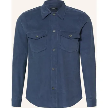 Pánská košile Reiss Pánská Cordová Košile Kai, modrá, 40