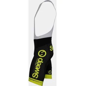 Cyklistické kalhoty Pánské cyklistické kraťasy Sweep K009A 21/22 - black/yellow / XL