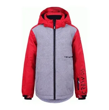 Chlapecká bunda Dětská bunda Icepeak Henri JR 18/19 - red/grey / 140