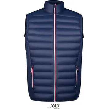 Pánská casual bunda SOL´S Pánská bunda Victoire Bodywarmer Barva: French Navy, Velikost: 3XL G_L02916