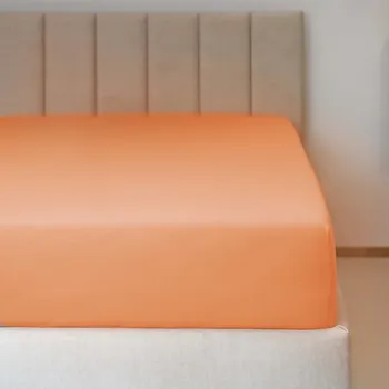 Prostěradlo Polášek Jersey prostěradlo s elastanem - Broskvová | 140 x 200 cm