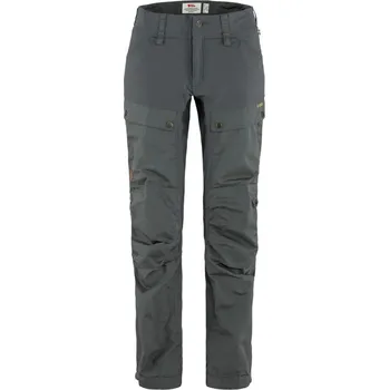 kalhoty dámské FJÄLLRÄVEN Keb Trousers Curved W Basalt - 42