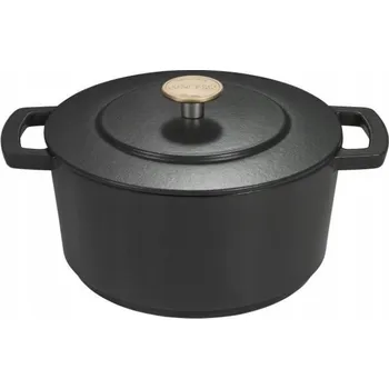 Obraz Combekk - Litinový holandský pekáč 28 cm černý/černý (103228BL)