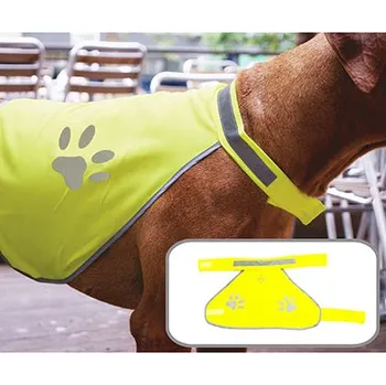 Korntex Elastická Hi-Vis bezpečnostní vesta a pro psy Buenos Aires Barva: Signal Yellow, Velikost: S G_KX104