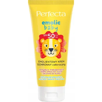 Přípravek na opalování Opalovací krém Dax Perfecta Emolic Baby 50 SPF 50 ml 0,06 g
