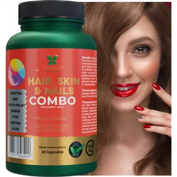 Doplněk stravy Lanco Nutritions Hair Skin & Nails Combo 60 kapslí