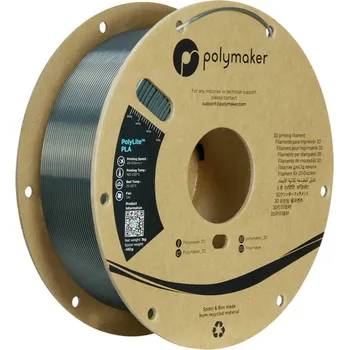 Filament Polymaker PA03036 Silk vlákno pro 3D tiskárny PLA hedvábí Vysoká tuhost, Vysoká pevnost v tahu 1.75 mm 1000 g šedá Gun M