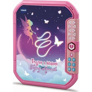 Dřevěná hračka Vtech Tajný zápisník - Trezor s kódem SK