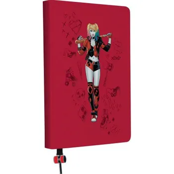 Beletrie pro dospělé DC: Harley Quinn Journal with Ribbon Charm (Brožovaná)