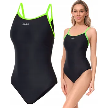 Dámské plavky Zagano černé jednodílné plavky velikosti 42