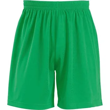Chlapecké kraťasy SOL´S Teamsport Dětské basic šortky San Siro 2 Barva: Bright Green, Velikost: 12 years (152) G_LT01222