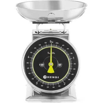 Kuchyňská váha HENDI Kuchyňská váha do 5 kg s miskou 580042