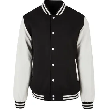 Pánská casual bunda Build Your Brand Bunda Oldschool College Barva: black, Velikost: M G_BY269