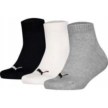 Pánské ponožky Bavlna ponožky PUMA PLAIN QUARTER 3Pak ponožky Ponožky Puma 93880901 27-30