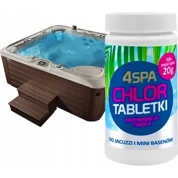 Gamix 4SPA Chlor Mini Tablety Do Vířivky a Malých Bazénů 20g x50